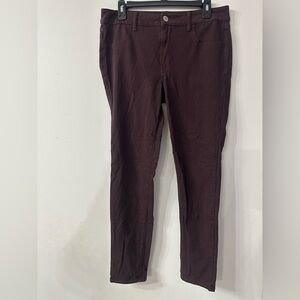American Eagle Outfitters Women's Deep Burgundy Jeggings